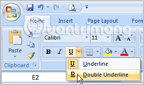 MS Excel 2007 - Bài 11: Định dạng văn bản - Ảnh minh hoạ 2