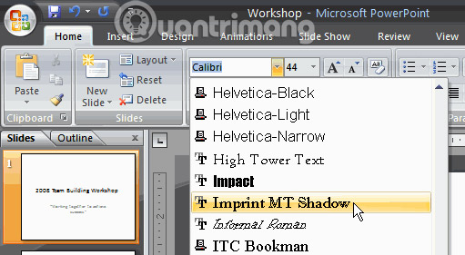 MS PowerPoint 2007 - Bài 5: Định dạng văn bản trong PowerPoint - Ảnh minh hoạ 2