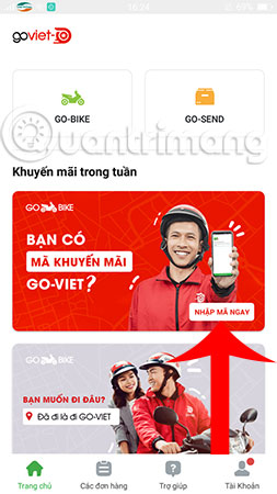 Nhập mã ngay