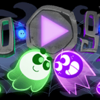 Cách chơi game Halloween Spooky Doodle trên Google