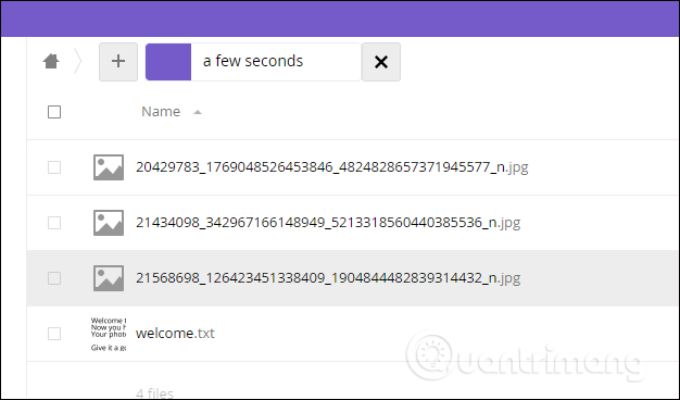 Nén ảnh trên dịch vụ