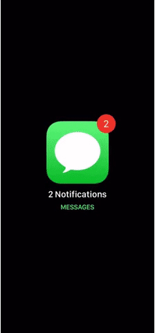 Show notifications