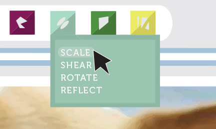 Các menu sẽ được sắp xếp theo bộ sưu tập các lệnh và phím tắt