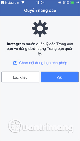 Cách liên kết Instagram với Facebook - Ảnh minh hoạ 11