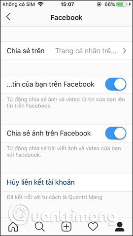 Cách liên kết Instagram với Facebook - Ảnh minh hoạ 13