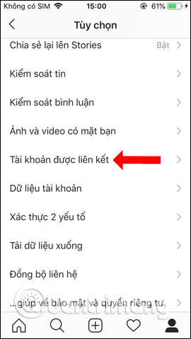 Cách liên kết Instagram với Facebook - Ảnh minh hoạ 3