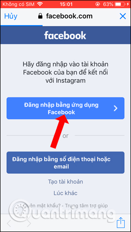 Cách liên kết Instagram với Facebook - Ảnh minh hoạ 6