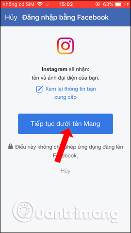 Cách liên kết Instagram với Facebook - Ảnh minh hoạ 8