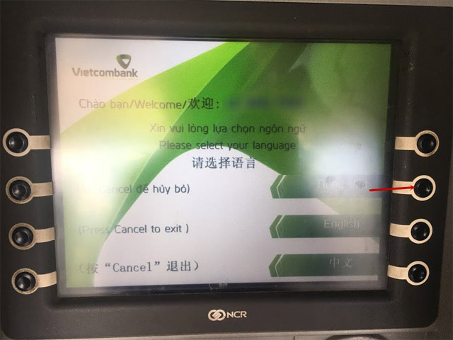 Cách đổi mã pin thẻ ATM Vietcombank