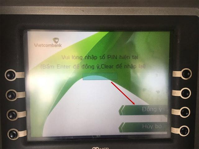 Cách đổi mật khẩu thẻ ATM Vietcombank
