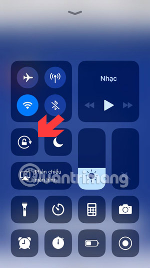 Nút khóa xoay iPhone