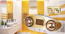 Bí quyết chọn đèn sưởi nhà tắm phù hợp với diện tích phòng