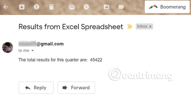 Cách gửi email từ bảng tính Excel bằng tập lệnh VBA - Ảnh minh hoạ 7