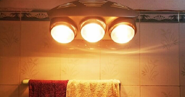 Đèn sưởi nhà tắm sử dụng có an toàn không? - QuanTriMang.com