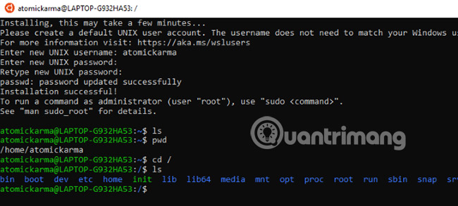 Hoàn tất cài đặt