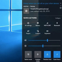 Microsoft đưa thanh trượt độ sáng trở lại Windows 10