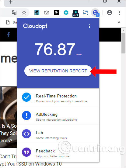 Đánh giá trang web