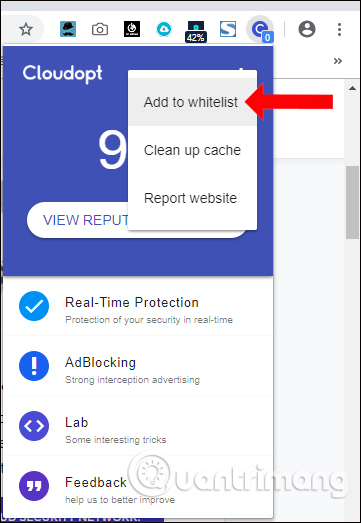 Danh sách trang web an toàn