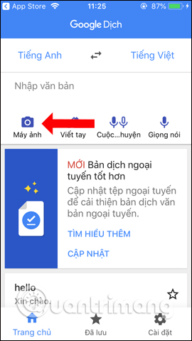 Cách Dịch Hình Ảnh Trên Google Dịch Điện Thoại, Máy Tính - Quantrimang.Com