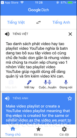 Cách dùng Google dịch hình ảnh trên điện thoại
