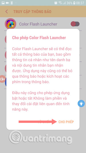 Color Flash App