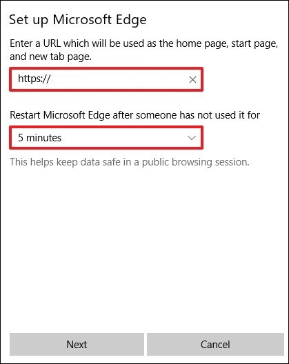 Thiết lập trang web