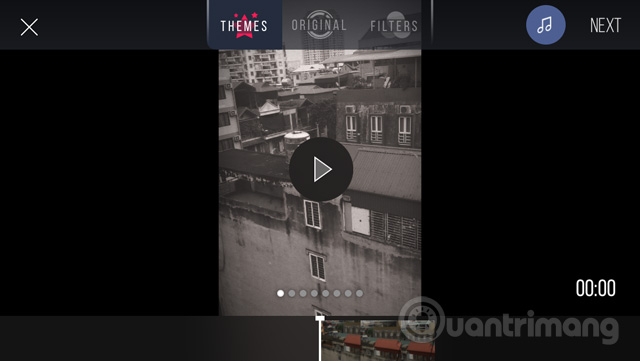 Áp dụng theme có sẵn