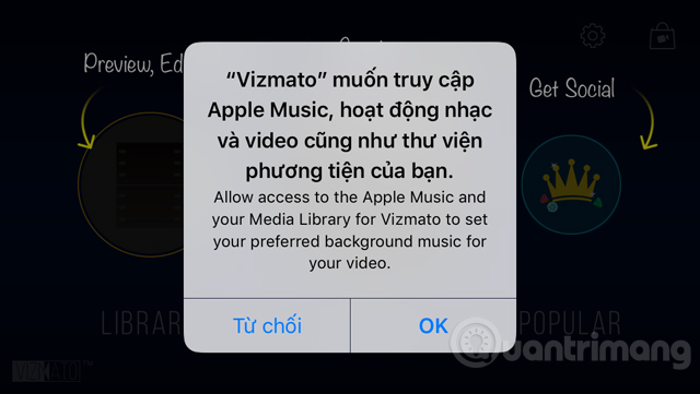 Truy cập Apple Music