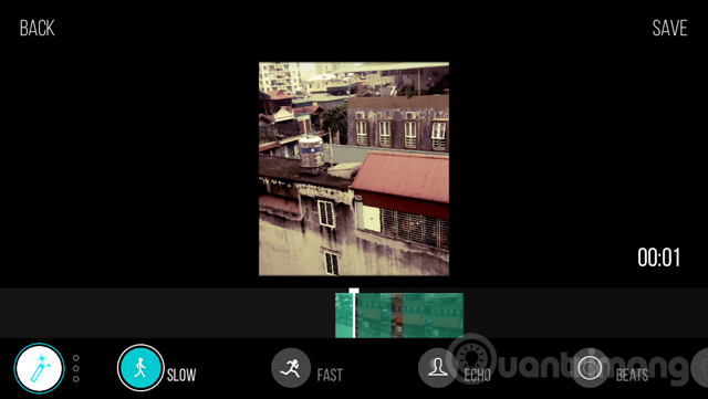 Chọn nhiều hiệu ứng hình ảnh