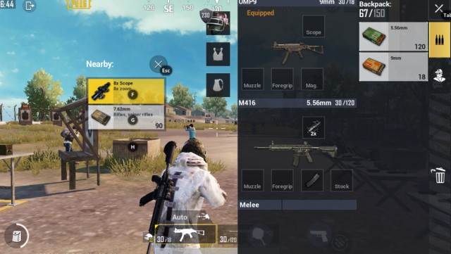 Combo SMG với AR PUBG Mobile