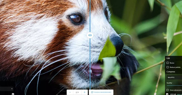 Công cụ Squoosh của Google giúp convert ảnh trực tuyến
