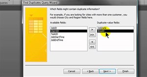 Cách tạo truy vấn tìm trùng lặp trong Access 2016