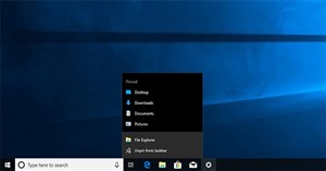 Cách tắt hiển thị các mục và địa điểm thường xuyên truy cập gần đây trong Windows 10