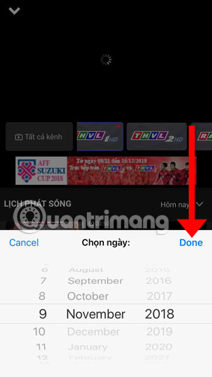 Thời gian chiếu THVL 1