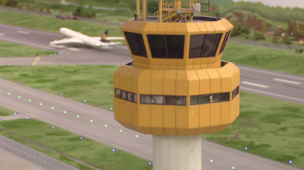 Trạm điều khiển trong sân bay