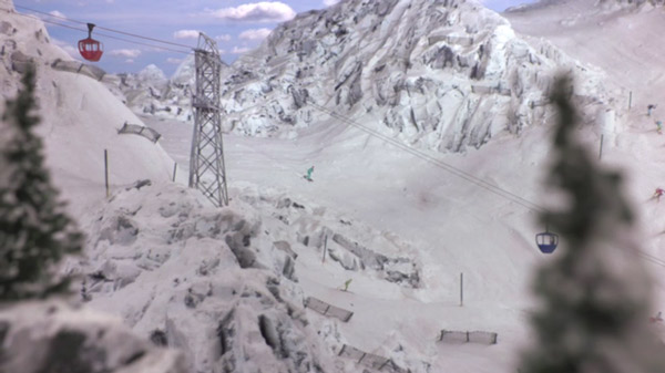 Tại đây có đầy đủ hệ thống cáp treo