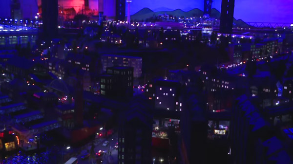 Thành phố khi màn đêm buông xuống