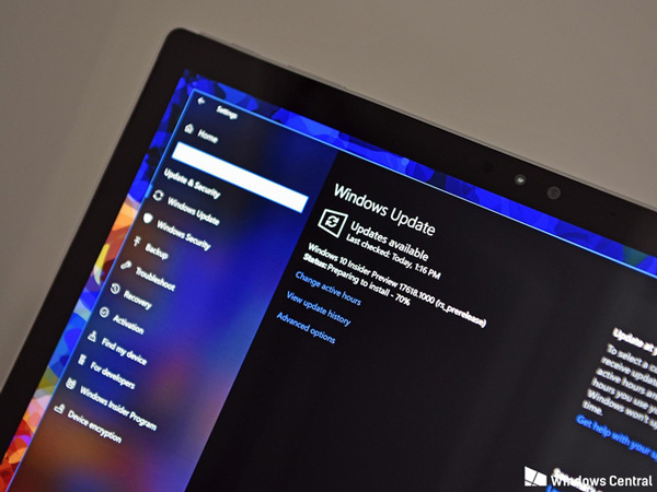 Cập nhật Windows 10