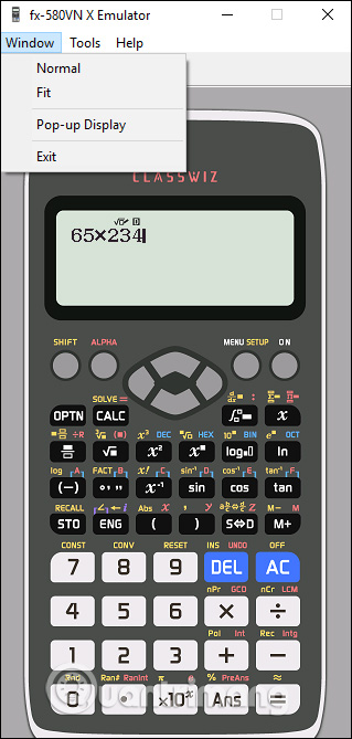 Nhấn vào ảnh để phóng to Công cụ phần mềm