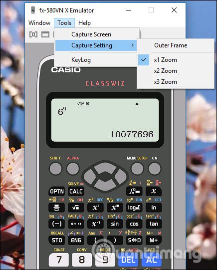 Nhấn vào ảnh để phóng to Chụp ảnh màn hình