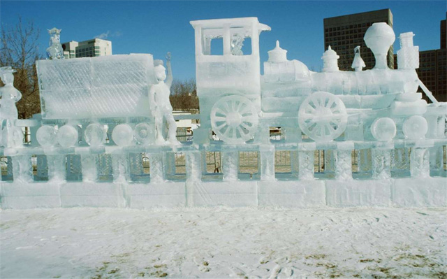 Bộ theme Snow Sculptures