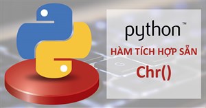 Hàm chr() trong Python