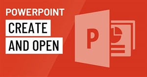 PowerPoint 2016: Tạo và mở bài thuyết trình