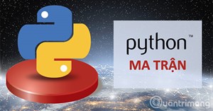 Ma trận trong Python