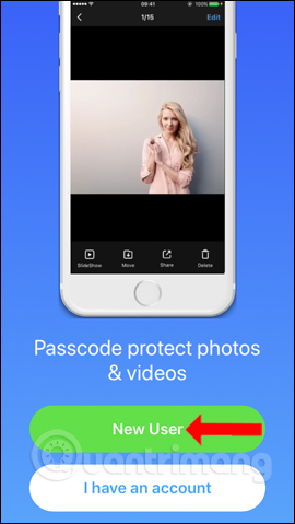 Sử dụng ứng dụng