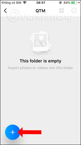 Thêm file vào thư mục
