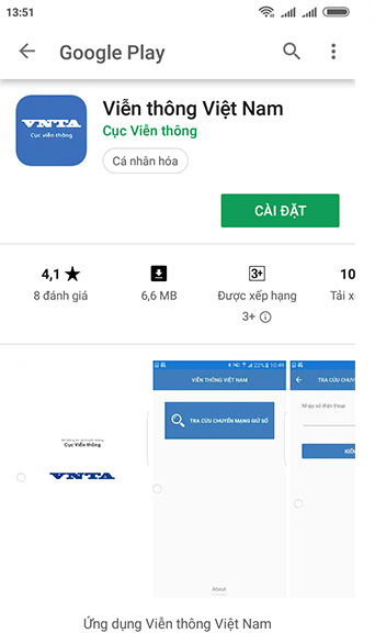 Ứng dụng tra cứu số điện thoại sau khi chuyển mạng giữ số 1