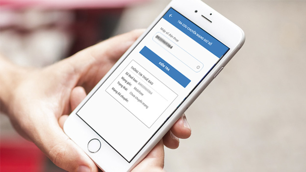 Tra cứu chuyển mạng giữ số