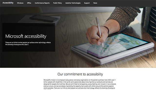 Microsoft Accessibility