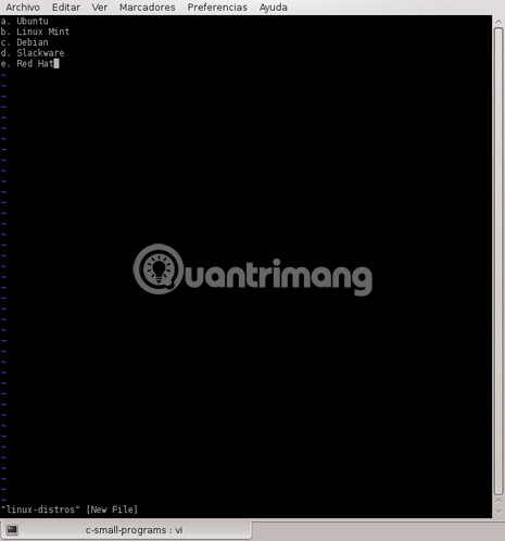 Tìm hiểu về ứng dụng Vi trong Linux